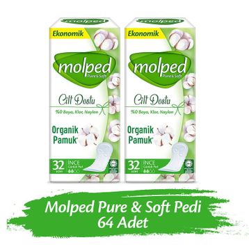 Molped Pure&Soft Günlük 64 Adet Pedi