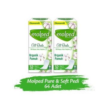 Molped Pure&Soft Günlük 64 Adet Pedi
