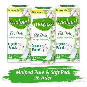 Molped Pure&Soft Günlük 96 Adet Pedi