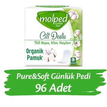 Molped Pure&Soft Günlük 96 Adet Pedi