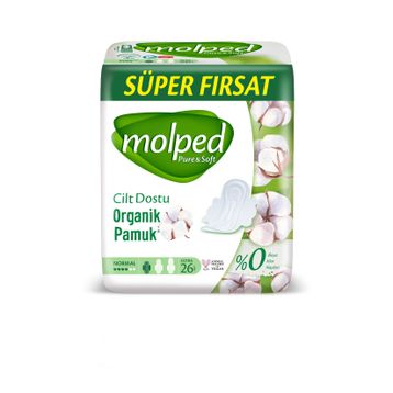 Molped Pure&Soft Normal 26'lı Hijyenik Ped