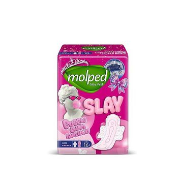 Molped Slay Gece 16'lı Hijyenik Ped