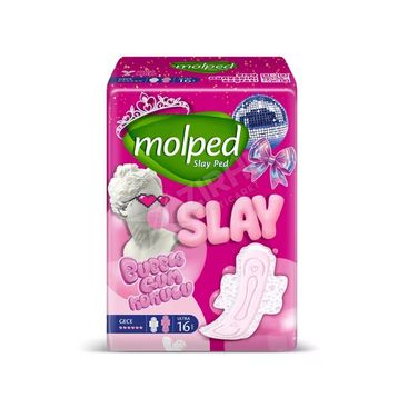 Molped Slay Gece 16'lı Hijyenik Ped