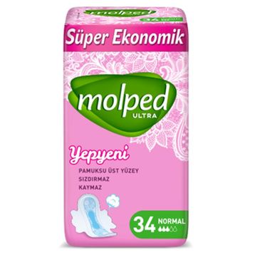 Molped Süper Eko Normal 34'lü Ped