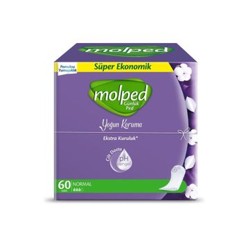 Molped Süper Ekonomik Yoğun Koruma 60 Adet Günlük Ped