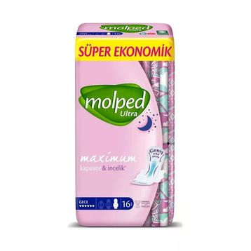 Molped Ultra Gece 16x2 Adet Ped
