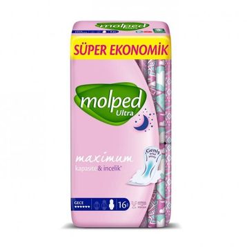 Molped Ultra Gece 16x2 Adet Ped