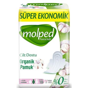 Molped Uzun 18 Adet Süper Ekonomik Ped