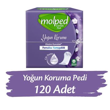 Molped Yoğun Koruma 120 Adet Günlük Ped
