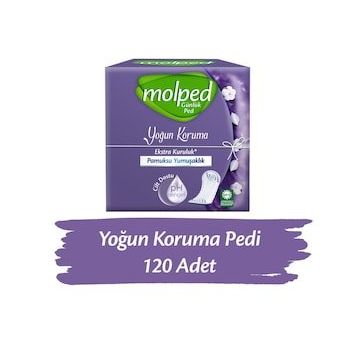 Molped Yoğun Koruma 120 Adet Günlük Ped