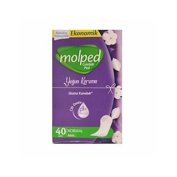 Molped Yoğun Koruma 40'lı Normal Günlük Ped