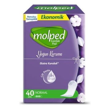Molped Yoğun Koruma 40'lı Normal Günlük Ped