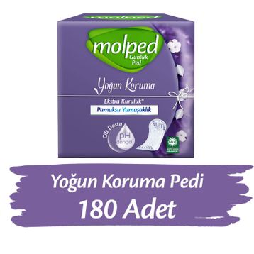 Molped Yoğun Koruma 60x3 Adet Günlük Ped