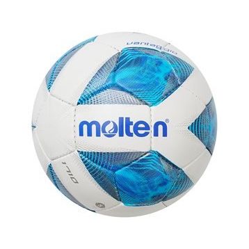 Molten Mat Sentetik Deri El Dikişli Futbol Topu F5A1710 - 5 - Beyaz - Mavi