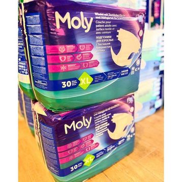 Moly Belbantlı XL 2x30 Adet Hasta Bezi
