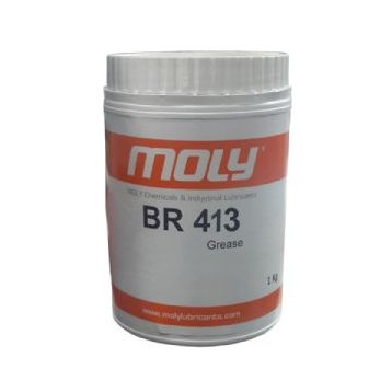 Moly BR 413 - 1 kg Yüksek Sıcaklık Nemli Ortam Gres Yağı