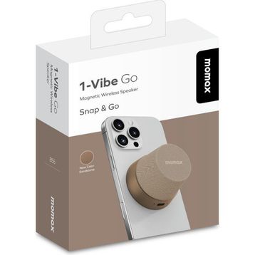 Momax 1-Vibe Go Çöl Bluetooth Hoparlör