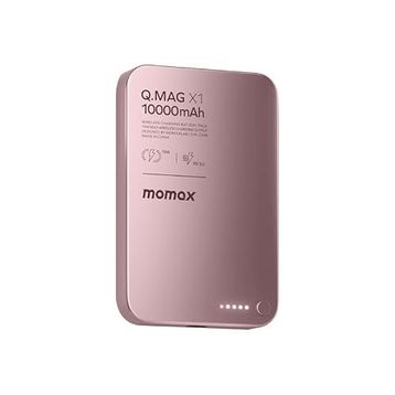 Momax IP117AP Q.Mag X1 Pembe 10000 mAh MagSafe Powerbank