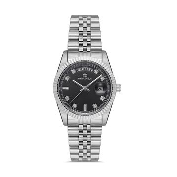 Momentus SW137S-04SS Gri Kadın Kol Saati