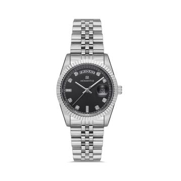 Momentus SW137S-04SS Gri Kadın Kol Saati