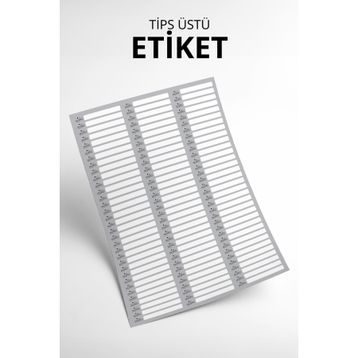 Momo Professional 102 Tips Üstü Etiket