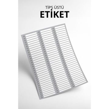 Momo Professional 102 Tips Üstü Etiket