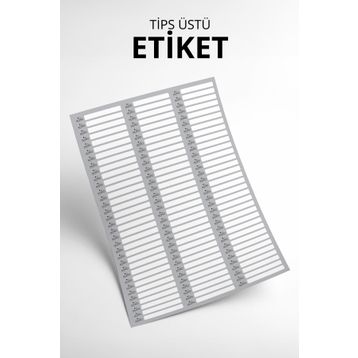 Momo Professional 102 Tips Üstü Etiket