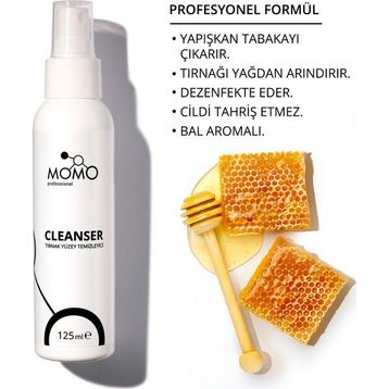 Momo Professional 125 ml Tırnak Yüzey Temizleyici