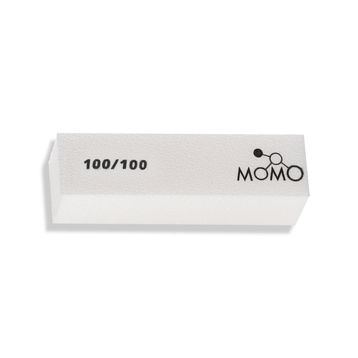 Momo Professional Buffer 100/100 Beyaz 10 cm Tırnak Üstü Törpü