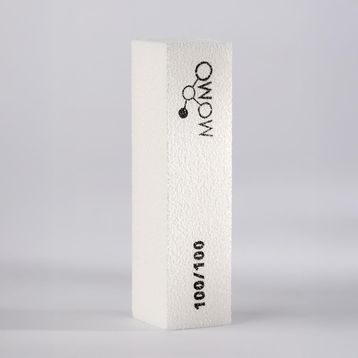 Momo Professional Buffer 100/100 Beyaz 10 cm Tırnak Üstü Törpü
