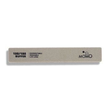 Momo Professional Buffer 100/180 Gri Dikdörtgen Tırnak Üstü Törpü