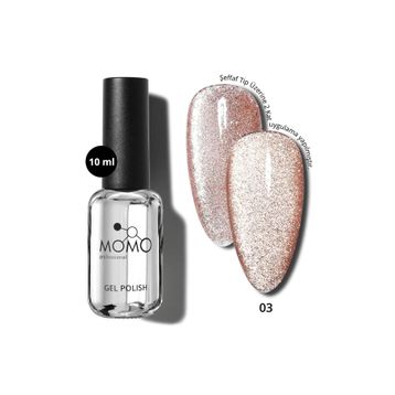 Momo Professional Flash Cat Eye No: 03 10 ml Kalıcı Oje