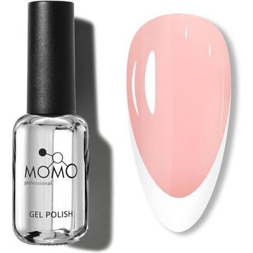 Momo Professional French Cover Rubber Base Coat FC07 Soft Pembe 10 ml Kalıcı Oje