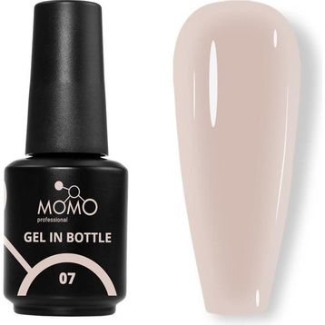 Momo Professional Gel In Bottle No: 07 Natural 18 ml Akıllı Fırçalı Protez Tırnak Jeli