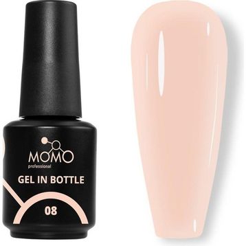 Momo Professional Gel In Bottle No: 08 Ten Rengi 18 ml Akıllı Fırçalı Protez Tırnak Jeli