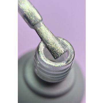 Momo Professional Holografik SL01 Rakı Beyazı Altın Simli 10 ml Kalıcı Oje