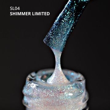 Momo Professional Holografik SL04 Rakı Beyazı Turkuaz Yeşil Simli 10 ml Kalıcı Oje