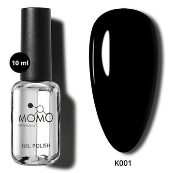 Momo Professional K001 Siyah 10 ml Kalıcı Oje