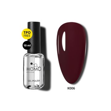 Momo Professional K006 Mürdüm 10 ml Kalıcı Oje