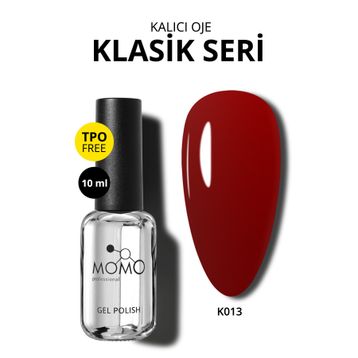 Momo Professional K013 Açık Bordo 10 ml Kalıcı Oje