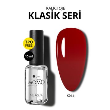 Momo Professional K014 Açık Vişne Çürüğü 10 ml Kalıcı Oje