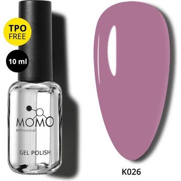 Momo Professional K026 Açık İncir Moru 10 ml Kalıcı Oje