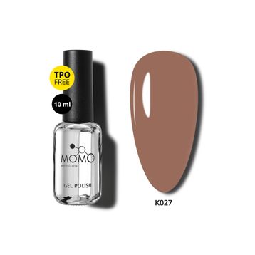 Momo Professional K027 Sütlü Çikolata 10 ml Kalıcı Oje