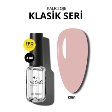 Momo Professional K061 Koyu Ten Rengi 4 ml Kalıcı Oje