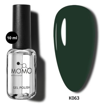 Momo Professional K063 Koyu Çam Yeşili 10 ml Kalıcı Oje