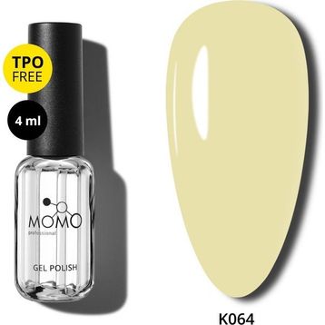 Momo Professional K064 Tereyağı Sarısı 4 ml Kalıcı Oje