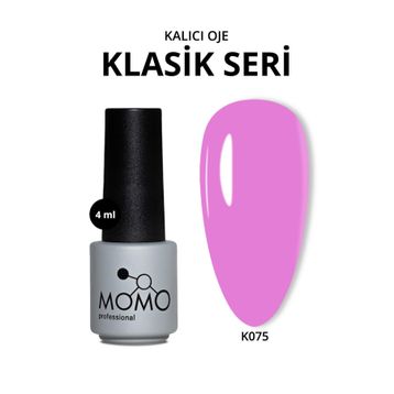 Momo Professional K075 Leylak 4 ml Kalıcı Oje