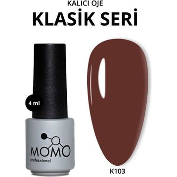 Momo Professional K103 Kahverengi 4 ml Kalıcı Oje