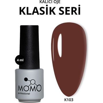 Momo Professional K103 Kahverengi 4 ml Kalıcı Oje