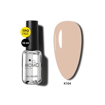 Momo Professional K104 Bej 10 ml Kalıcı Oje